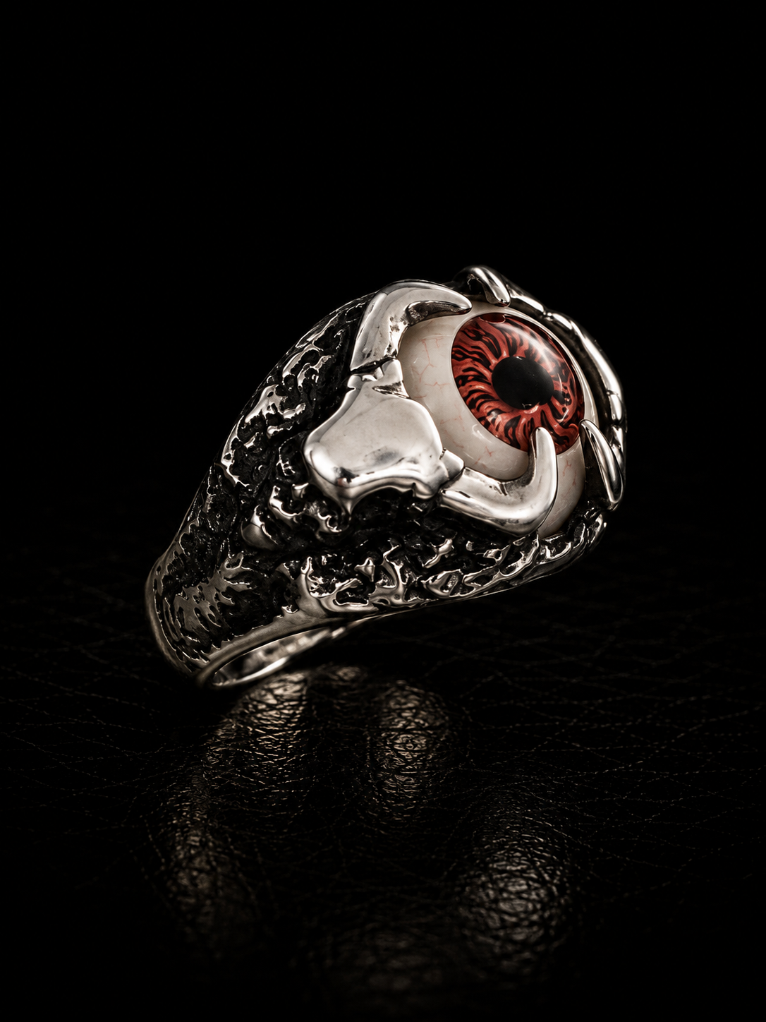 Monster Eye Stainless Steel Ring