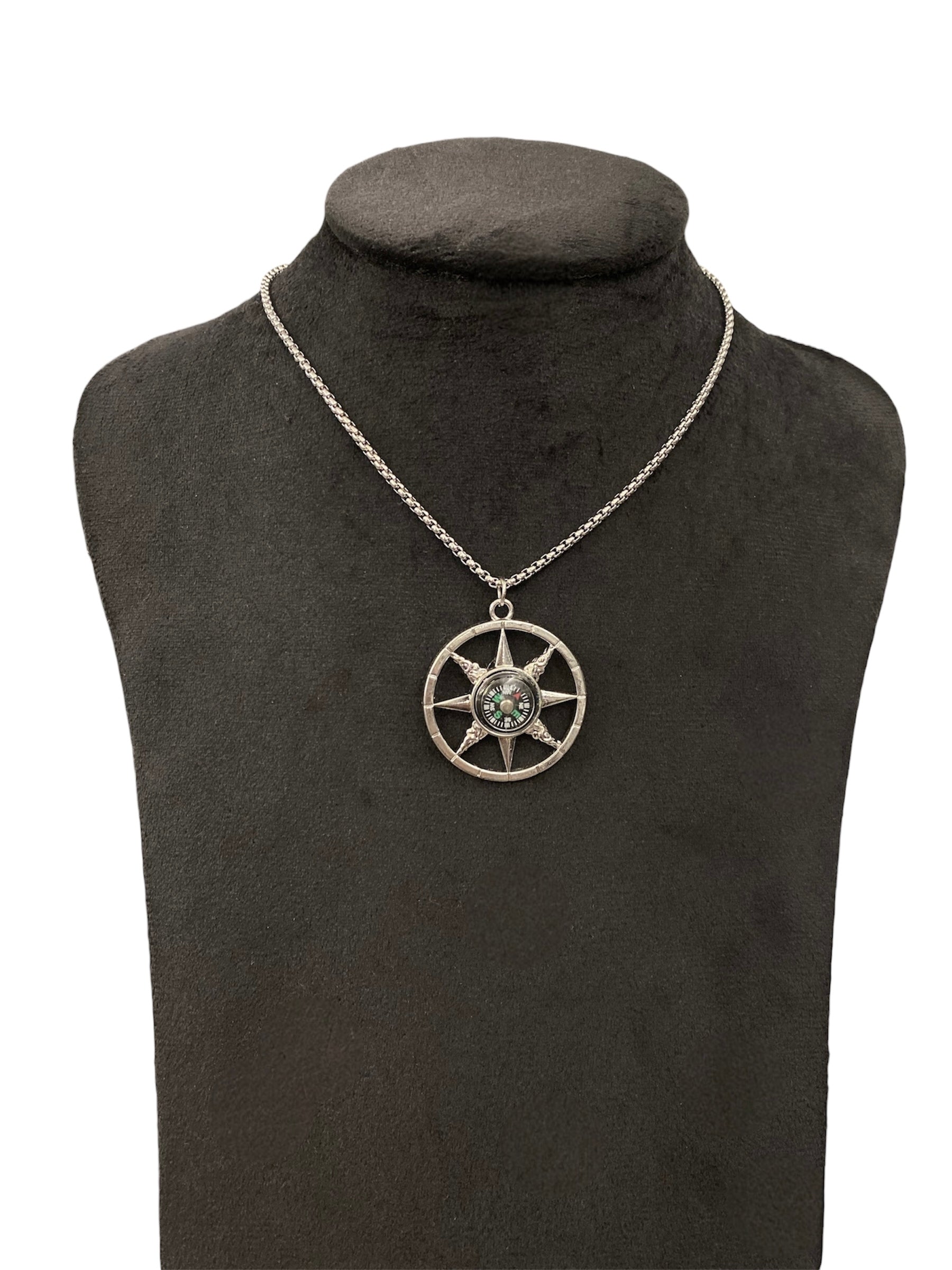 Compass necklace