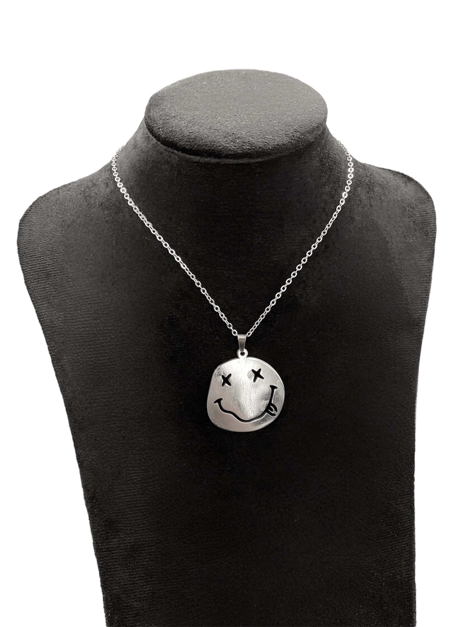 Nirvana Smiley Necklace (Buy 2 get 1 free)