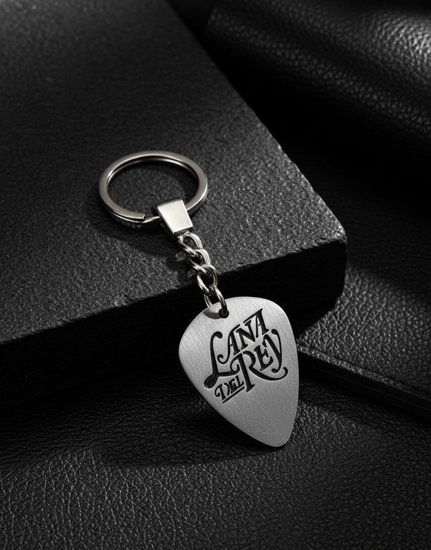 Stainless steel Lana del rey keychain