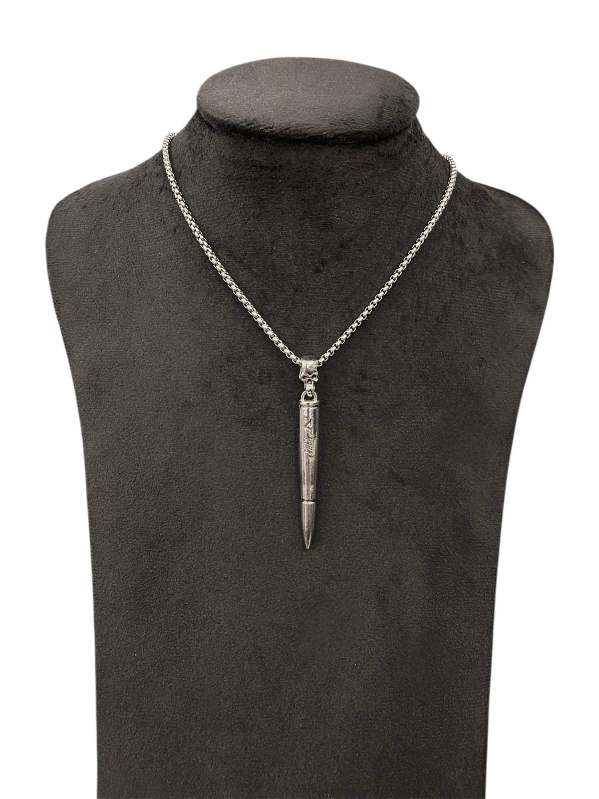 Bullet Pendant Necklace