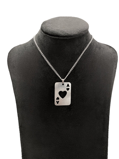 Ace of Hearts Card Necklace (Buy 2 get 1 free)