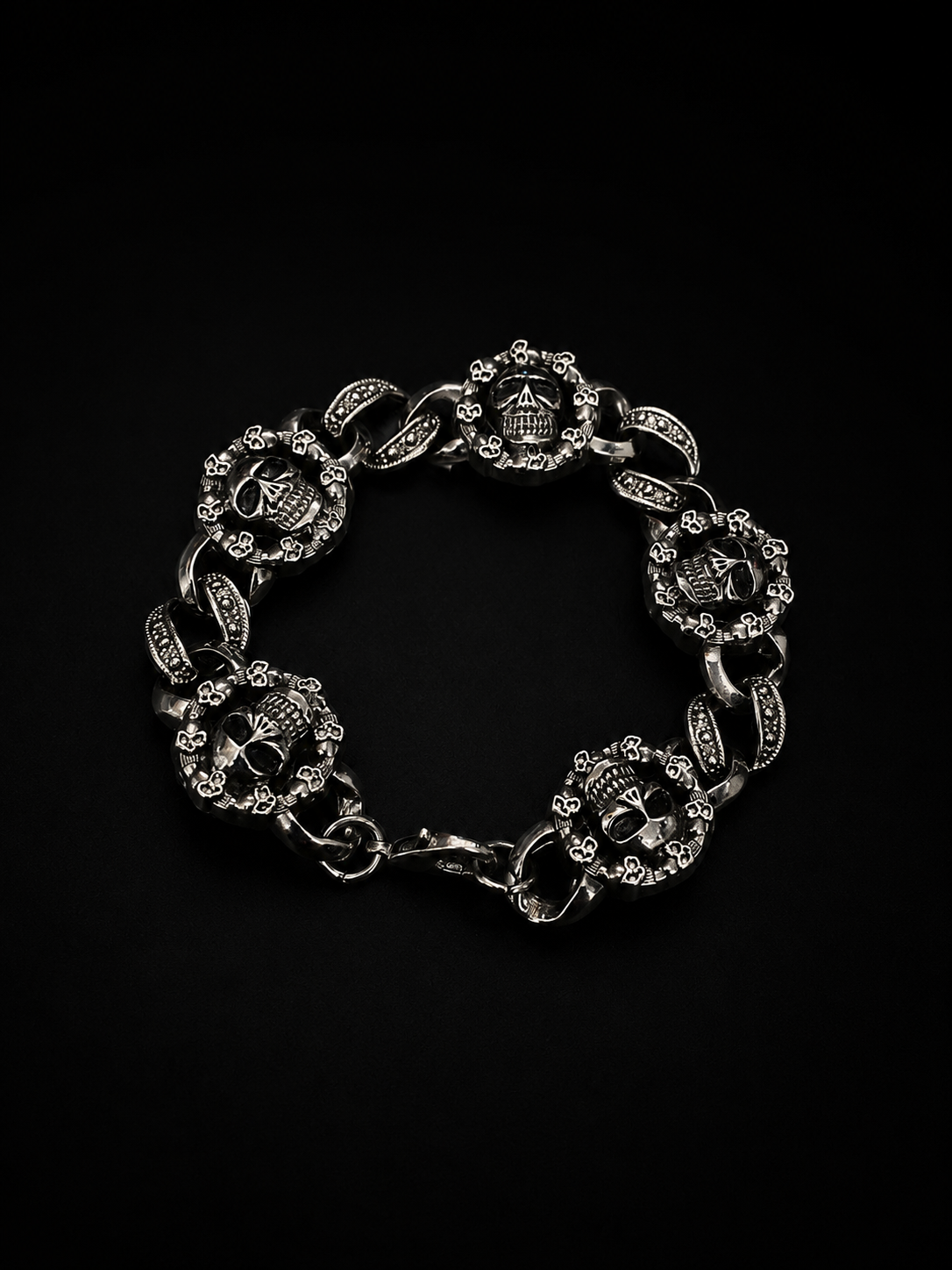 Skull Halo Bracelet