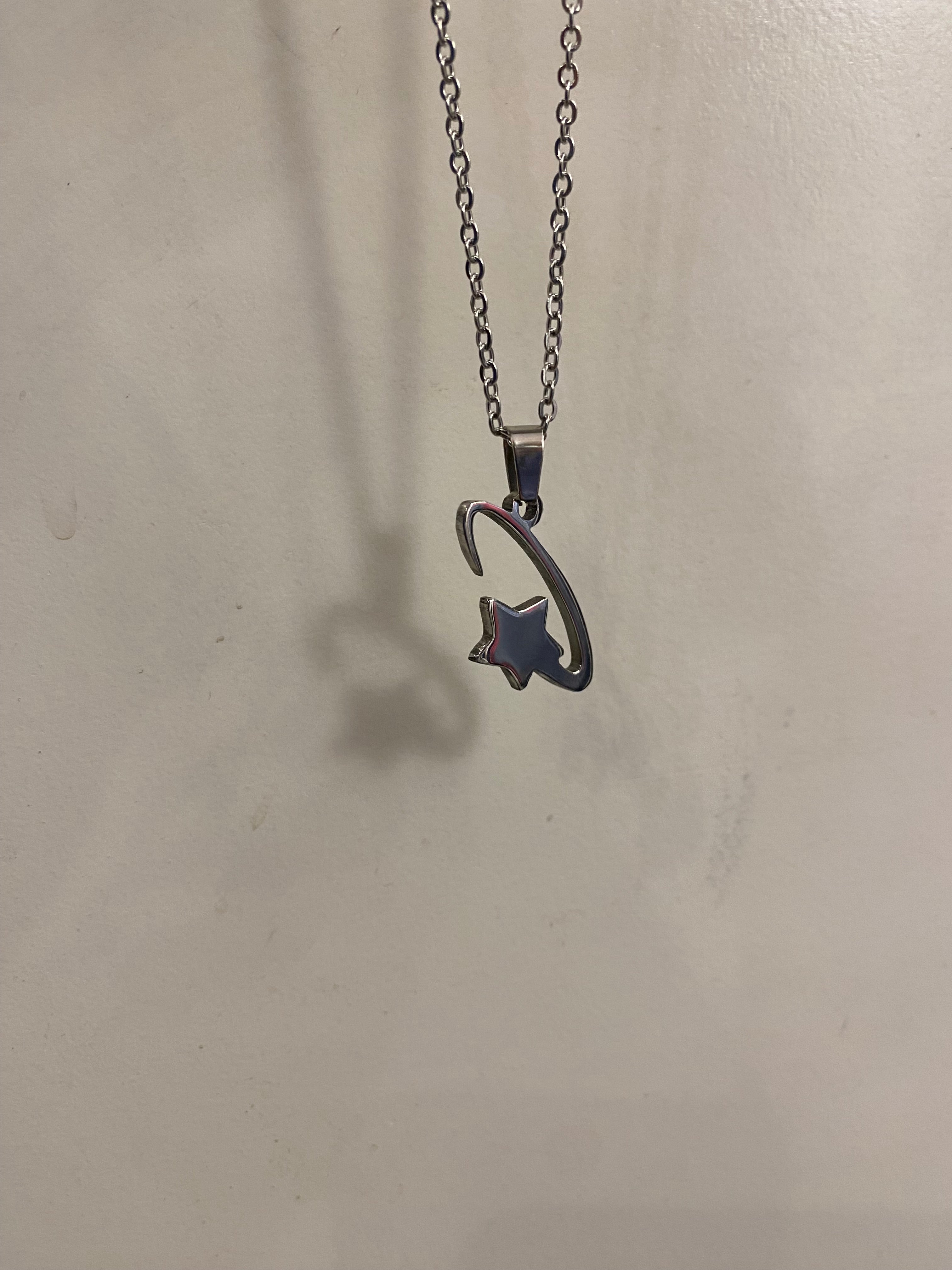 Stainless Steel Shooting Star Pendant Necklace (Buy 2 get 1 free)