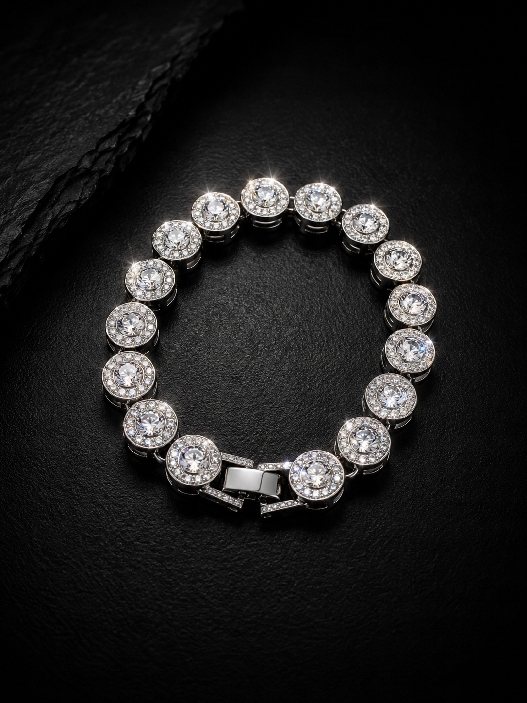 Halo Tennis Bracelet