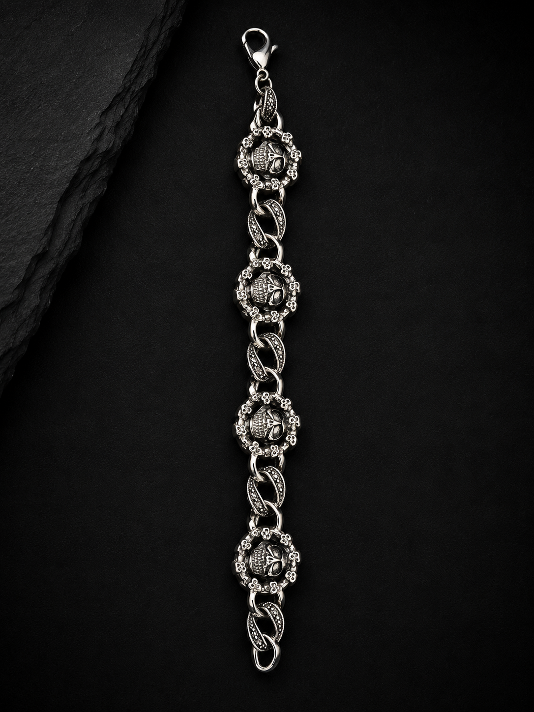 Skull Halo Bracelet