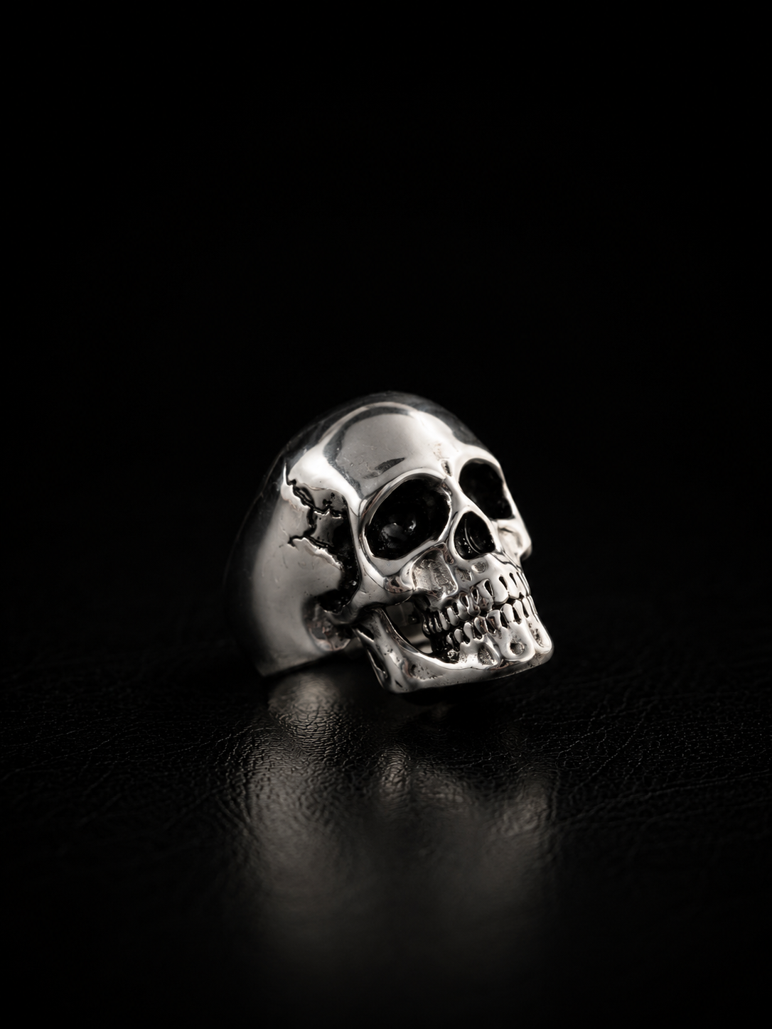 Classic Skull Stainless Steel Ring
