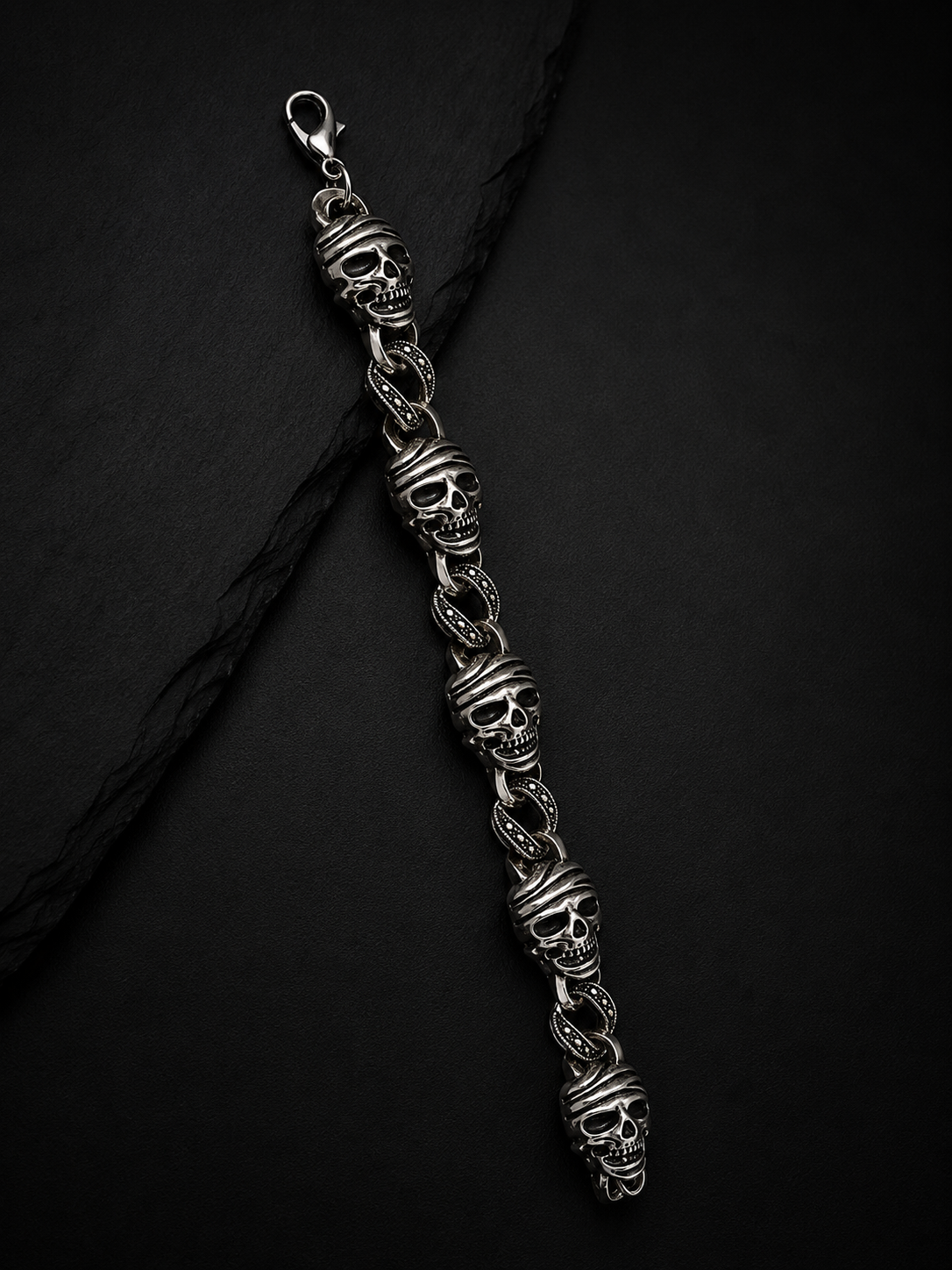 Mummy Skull Bracelet